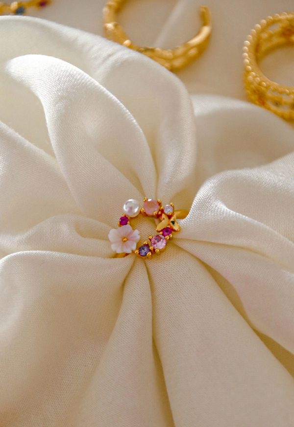 Bague flower