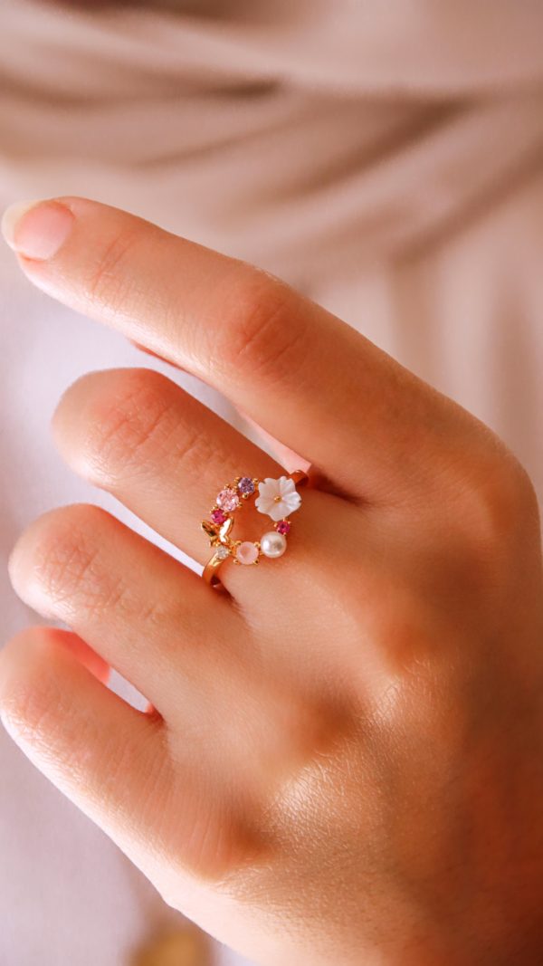 Bague flower
