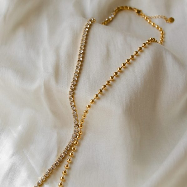 Collier "Cross of Diamonds"