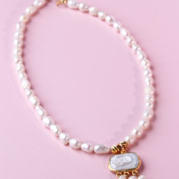 Collier Perla Opierre – collier perles femme élégant