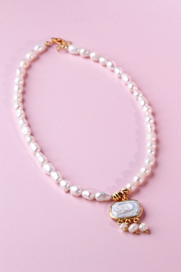 Collier Perla Opierre – collier perles femme élégant