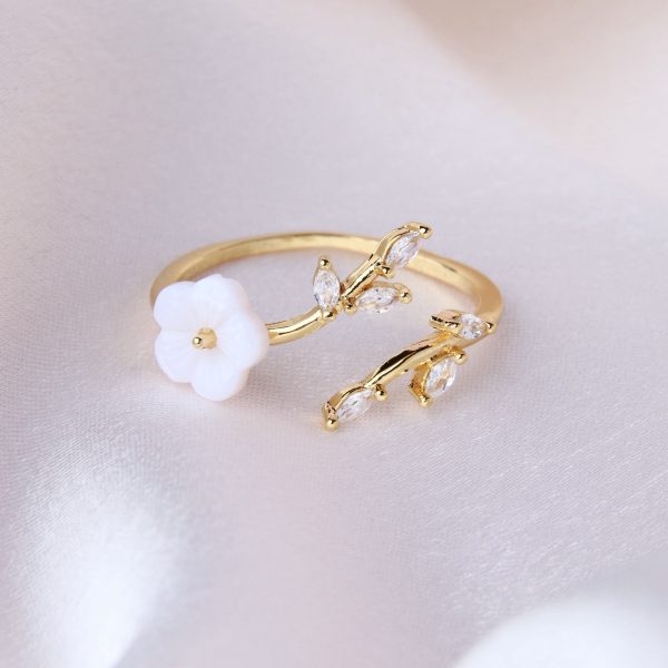 Bague « Cross Flower »